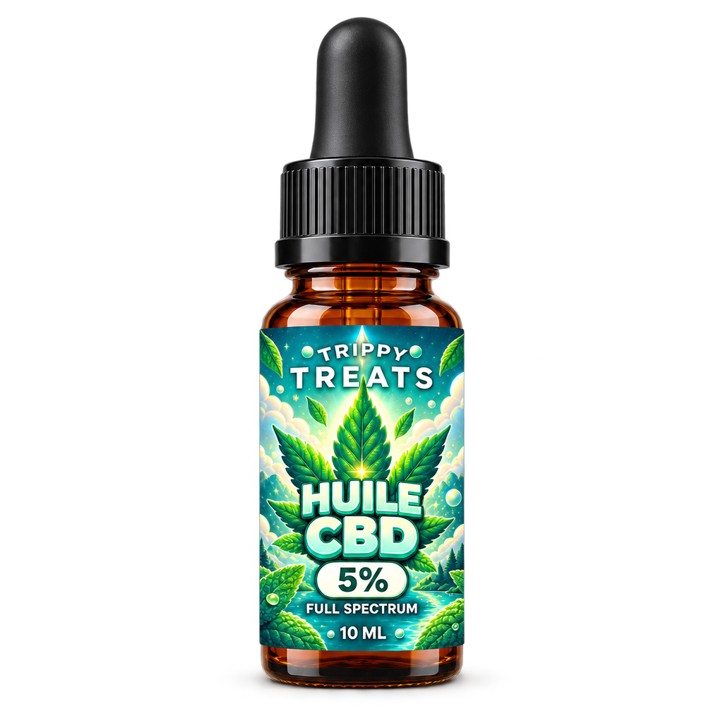 Huile de CBD 5 %