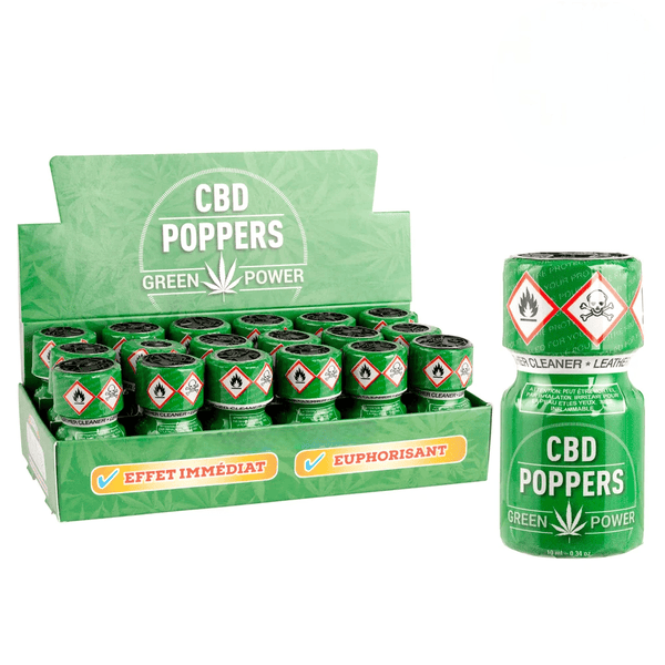 Poppers CBD Green power - Trippy Treats