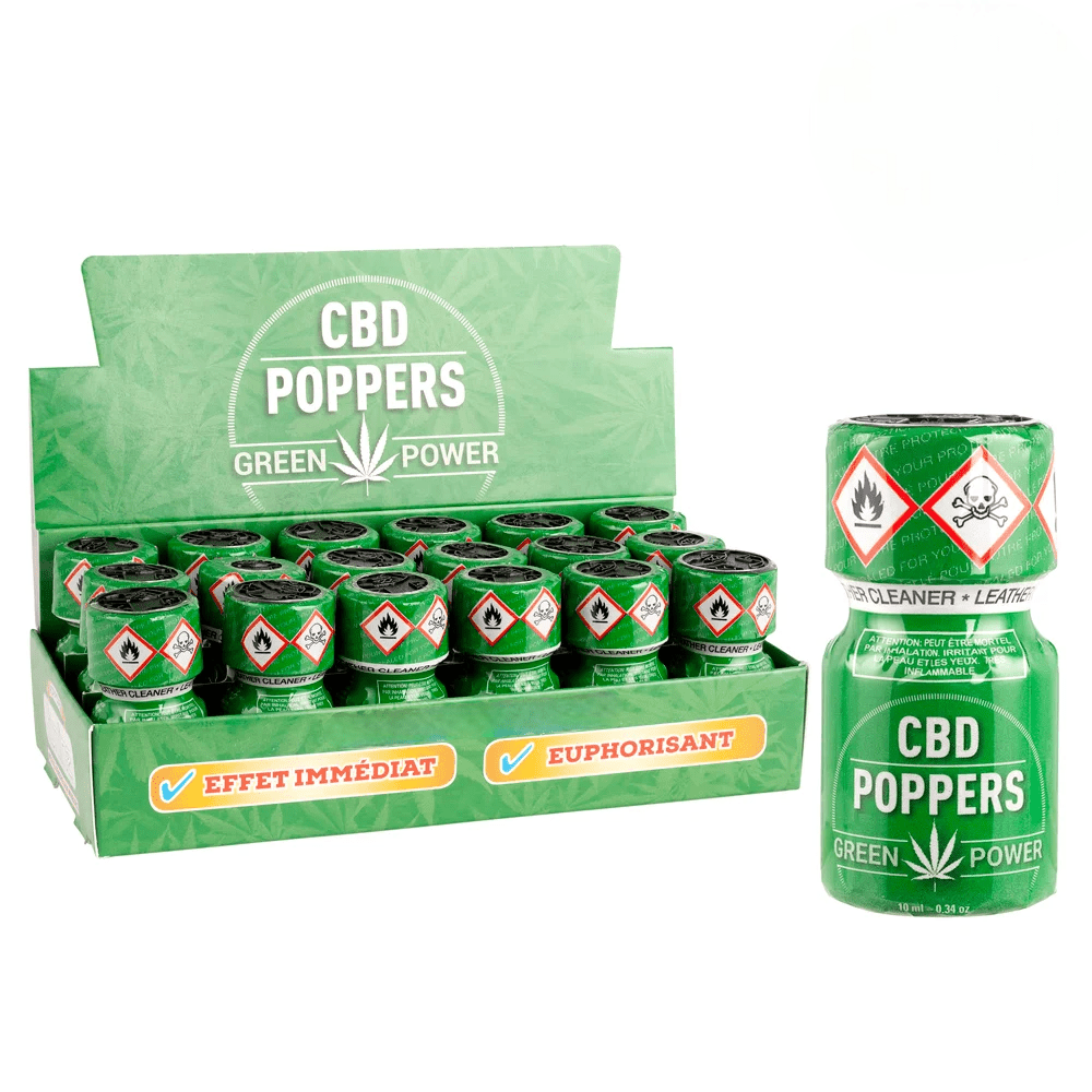 Poppers CBD Green power - Trippy Treats